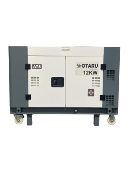 Generador Diesel 12kW Insonorizado ATS 220v Monofásico 15kVA 2 Cilindros en V Control Remoto
