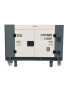 Generador Diesel 12kW Insonorizado ATS 220v Monofásico 15kVA 2 Cilindros en V Control Remoto