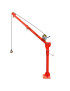 Grúa Giratoria Pluma 500KG G-Force Malacate manual (piola acero)
