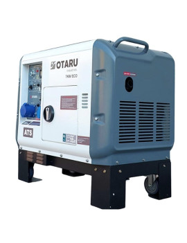 Pack x 2 Generador Diesel 7kw Insonorizado Monofásico ATS Otaru Control Remoto